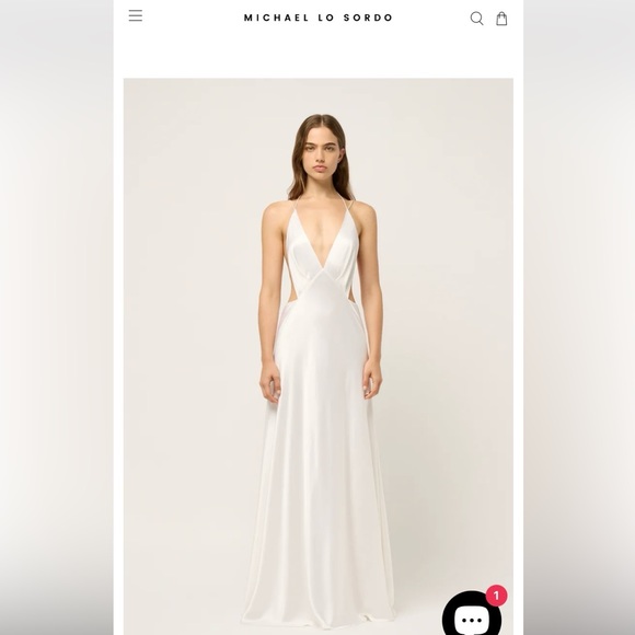 Michael Lo Sordo Wedding Dress ~ US size 4 - Picture 4 of 6